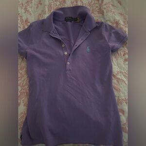 Polo Ralph Lauren Women’s Slim Fit Polo in Light Purple